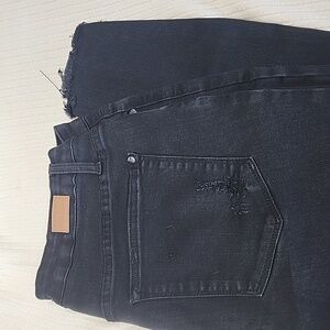 Black distressed Judy Blue jeans - size 16W